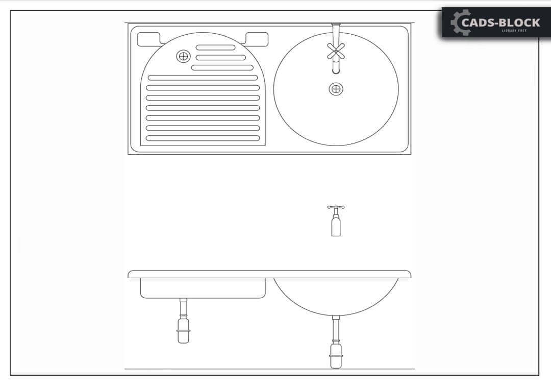 Clothes washing sink